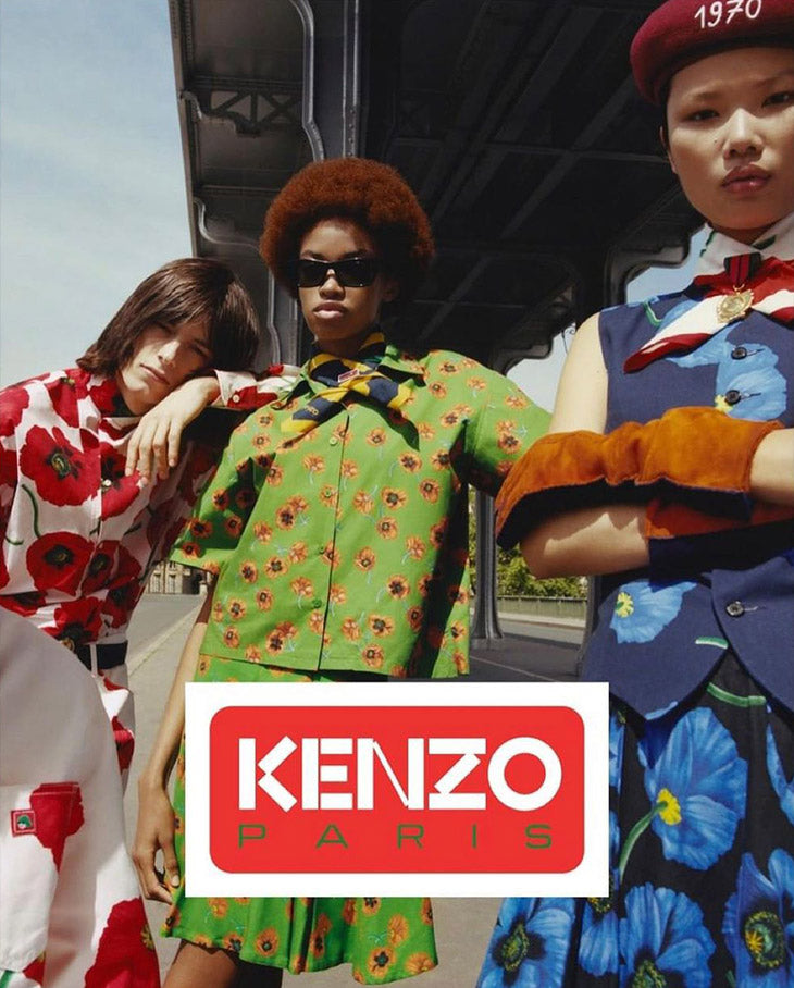 vêtements et accessoires de la marque Kenzo